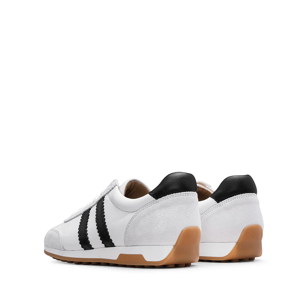 Sapatilha Casual Mulher Pele Branco - Image 3