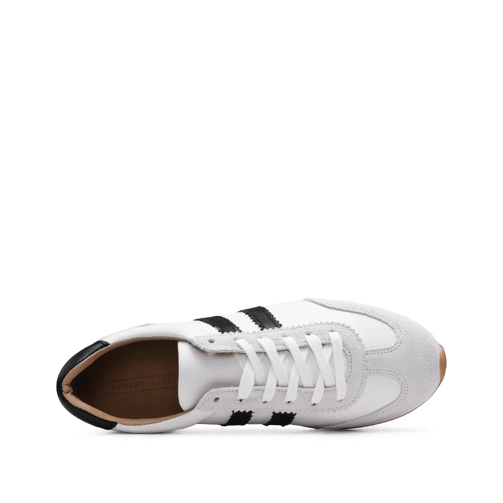 Sapatilha Casual Mulher Pele Branco - Image 4