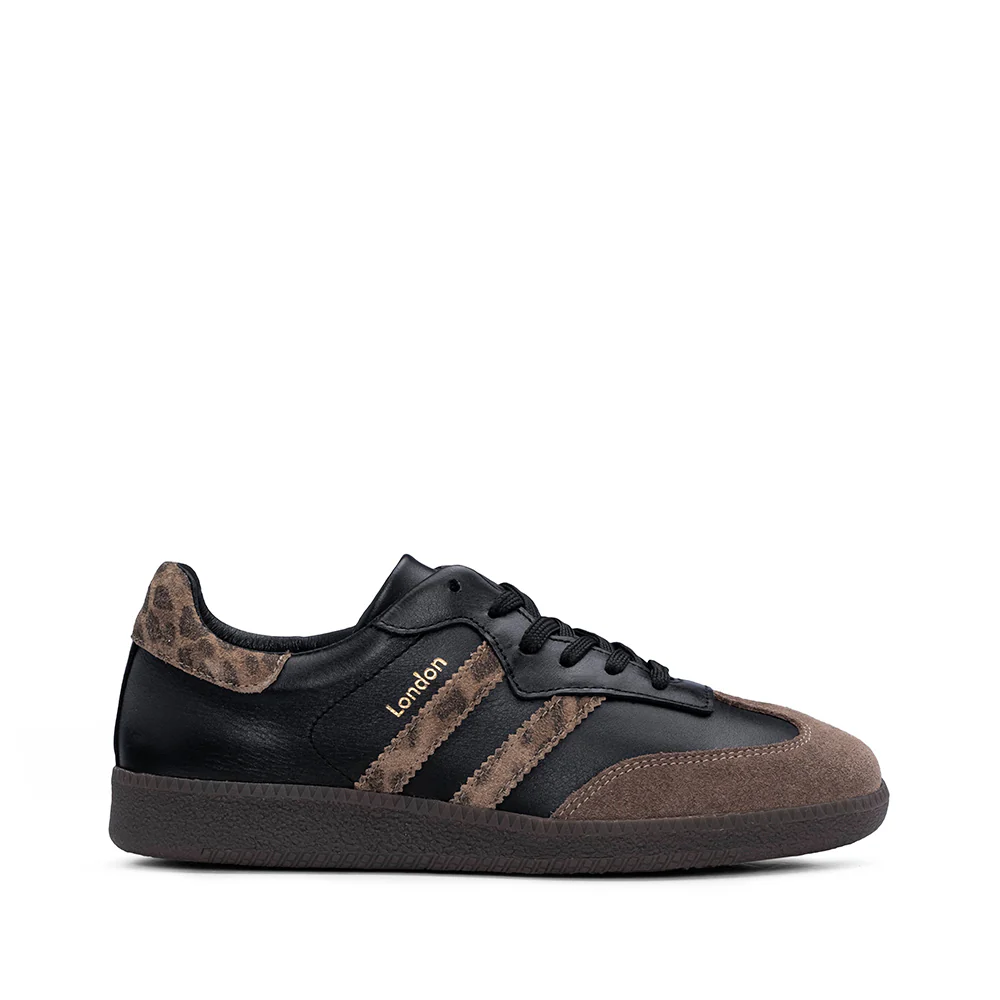 Sapatilha Casual Mulher Pele Preto