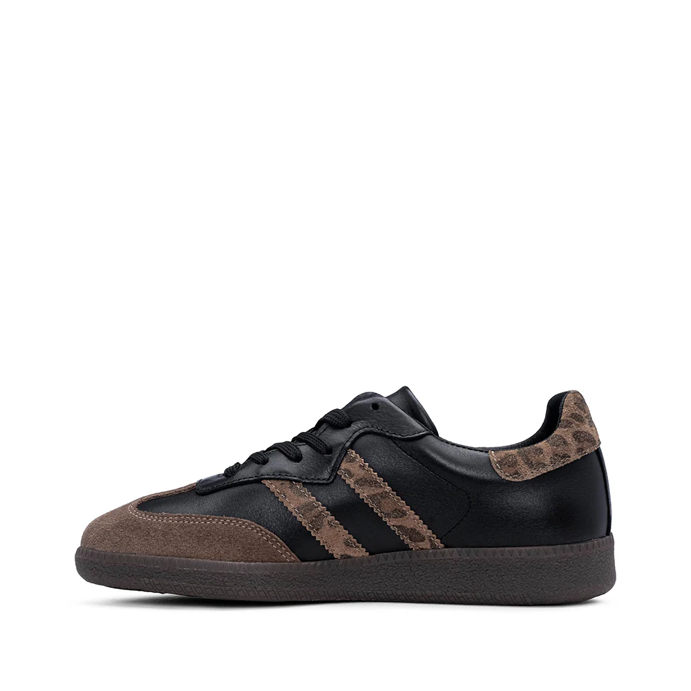 Sapatilha Casual Mulher Pele Preto - Image 2