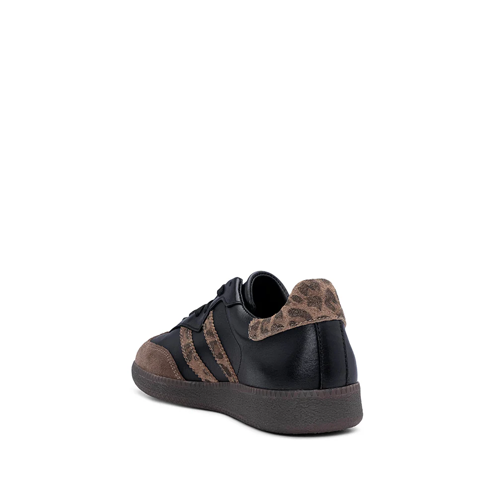 Sapatilha Casual Mulher Pele Preto - Image 4