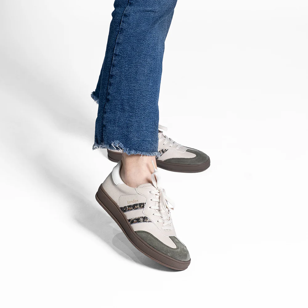 Sapatilha Casual Mulher Pele Bege - Image 5