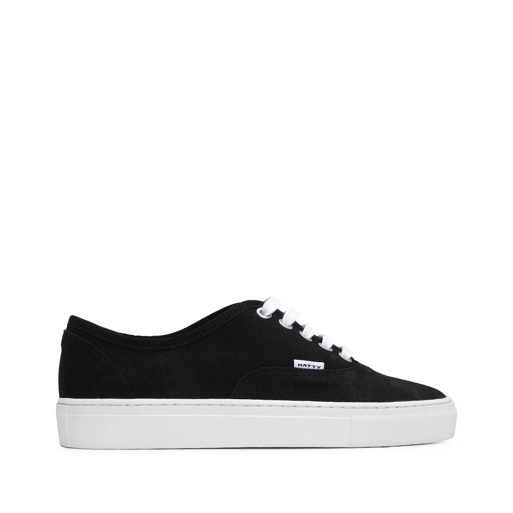 Sapatilha Casual Mulher Têxtil Preto