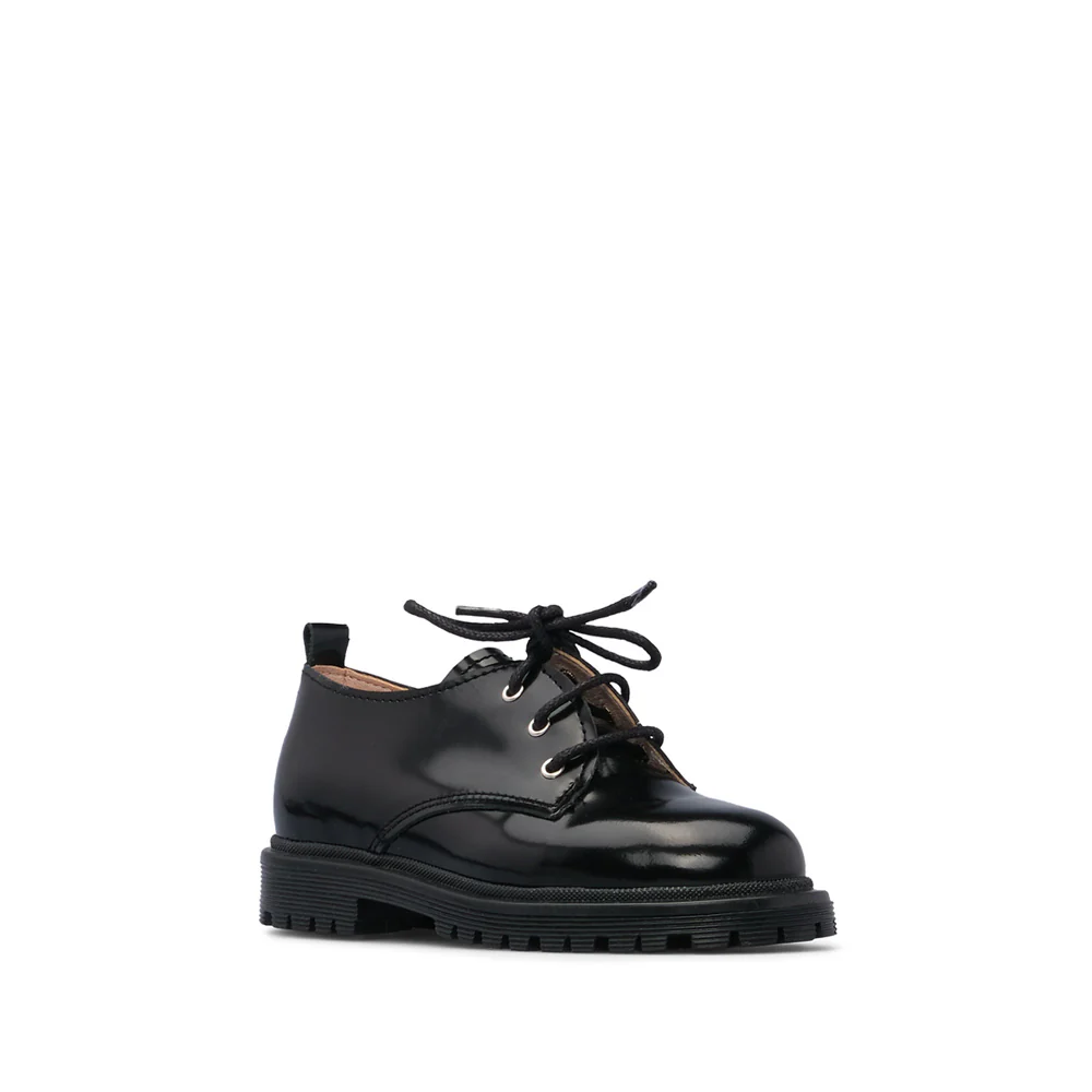 Sapato Casual Criança Polido Preto - Image 3