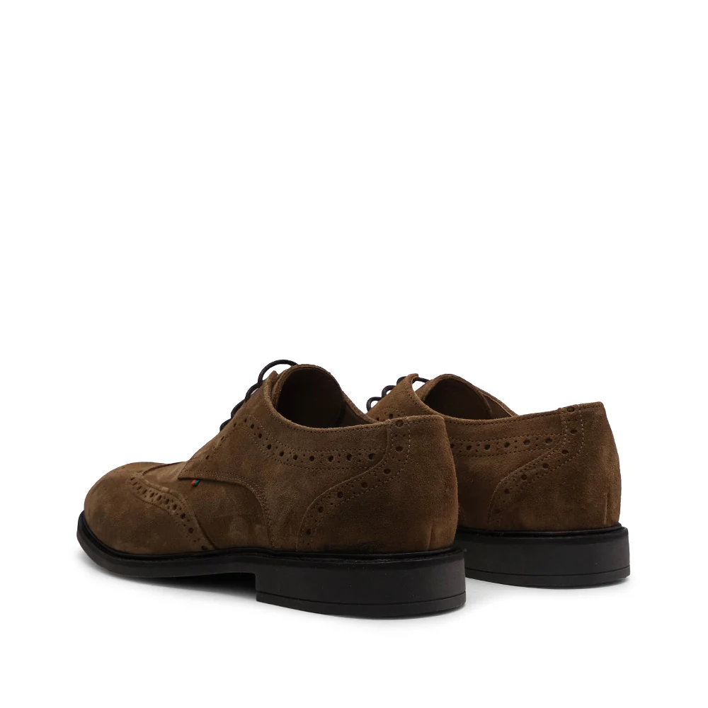 Sapato Casual Homem Camurça Camel - Image 3