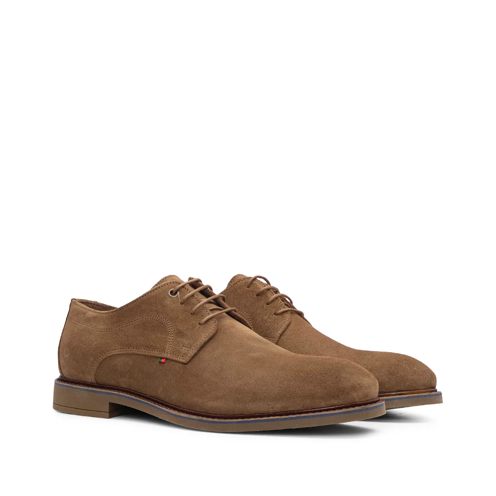 Sapato Casual Homem Camurça Camel - Image 2