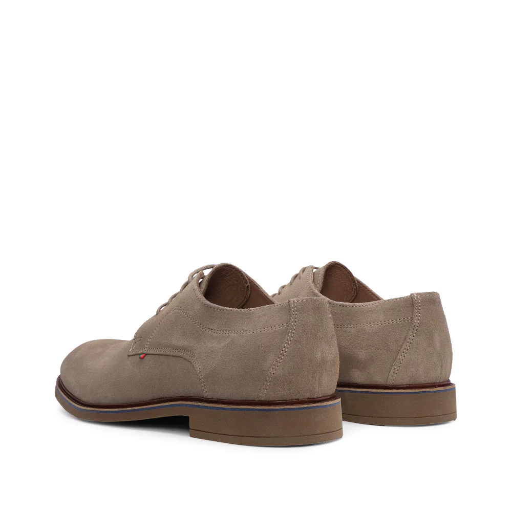 Sapato Casual Homem Camurça Taupe - Image 3