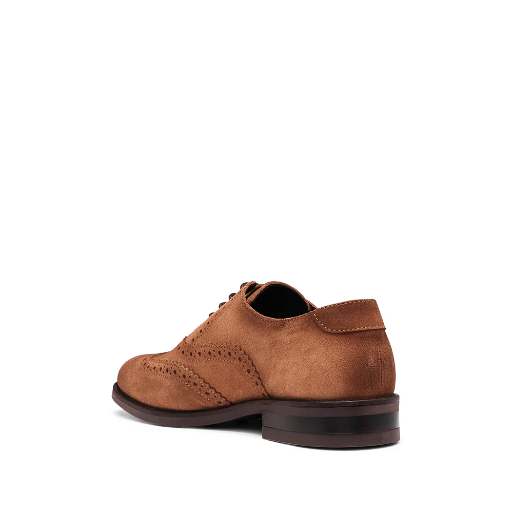 Sapato Casual Homem Camurça Camel - Image 4