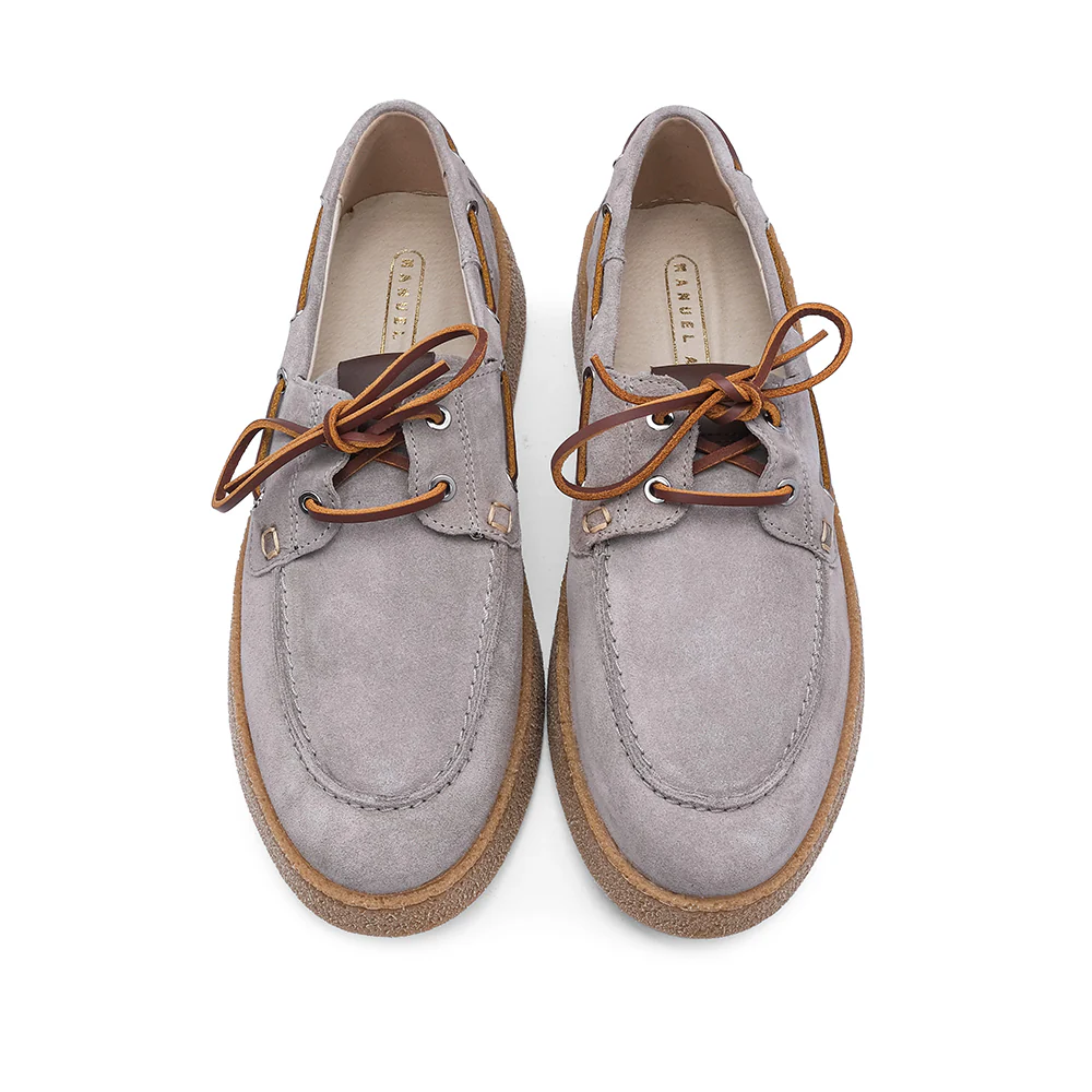 Sapato Casual Homem Camurça Taupe - Image 6