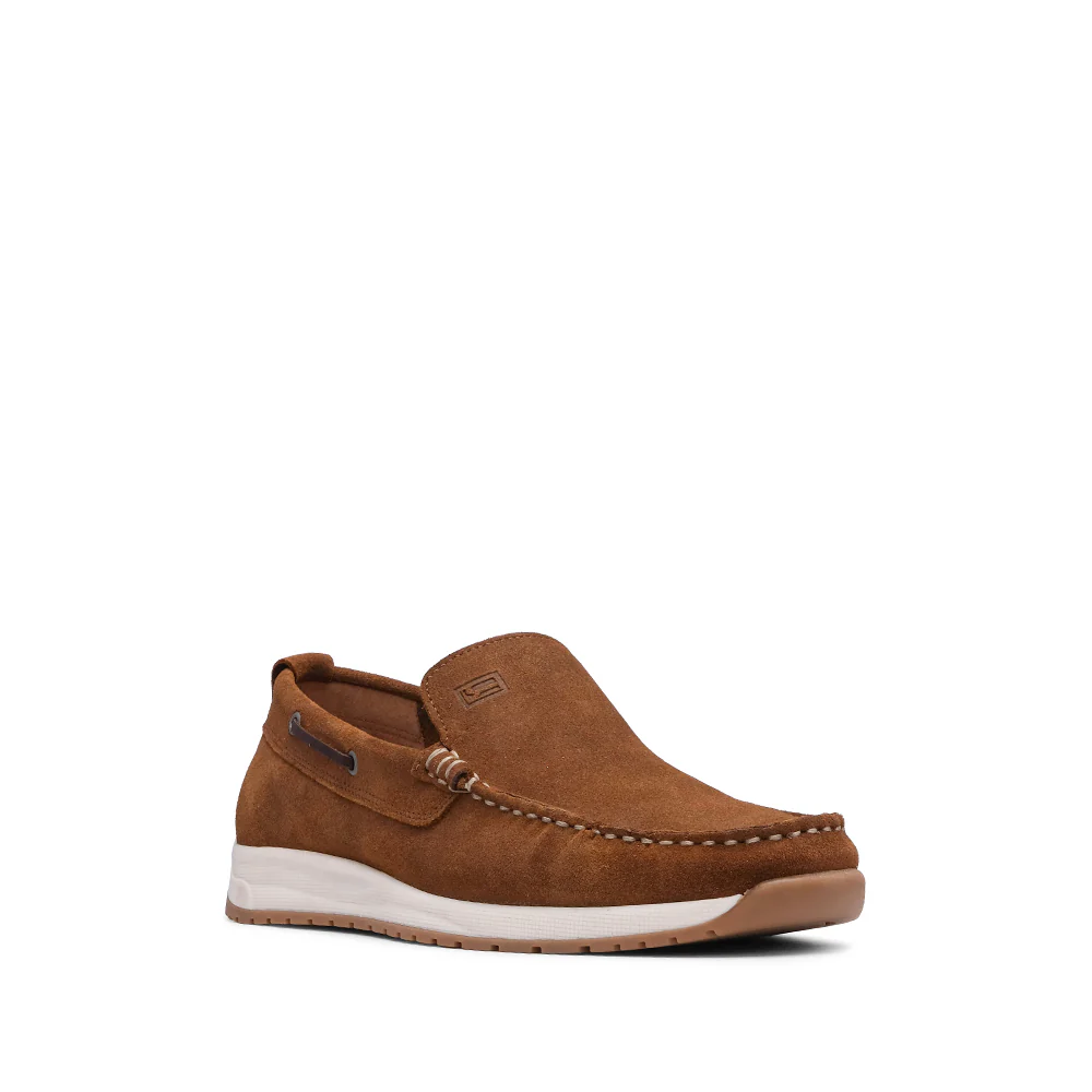 Sapato Casual Homem Camurça Camel - Image 3
