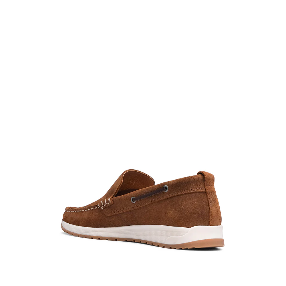 Sapato Casual Homem Camurça Camel - Image 4