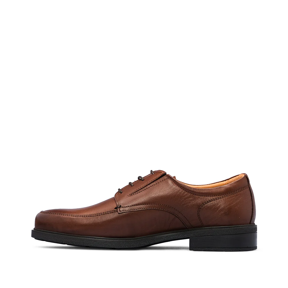 Sapato Casual Homem Pele Castanho - Image 2