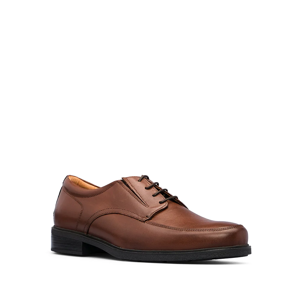 Sapato Casual Homem Pele Castanho - Image 3