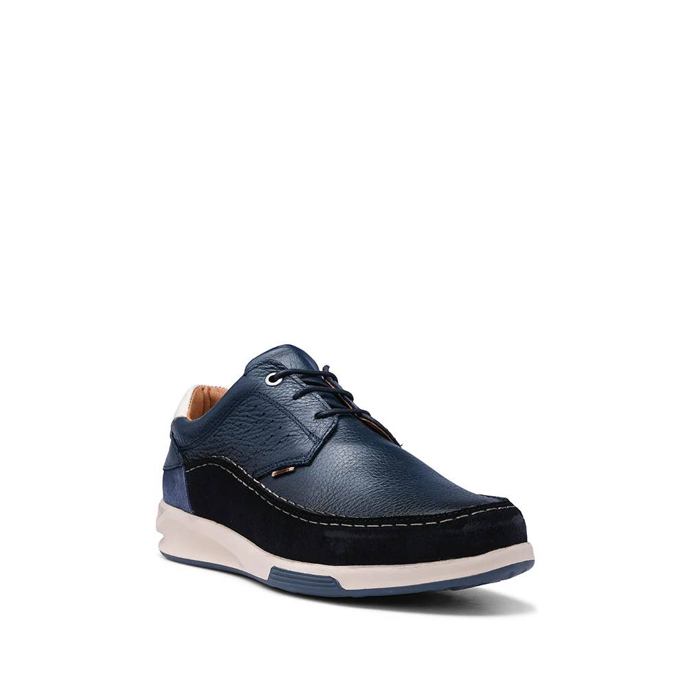 Sapato Casual Homem Pele Azul - Image 3
