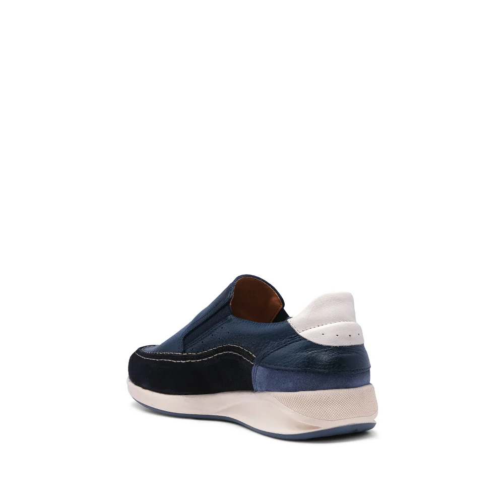 Sapato Casual Homem Pele Azul - Image 4