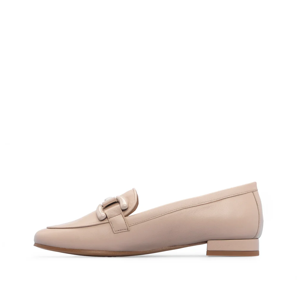 Sapato Casual Mulher Pele Bege - Image 2