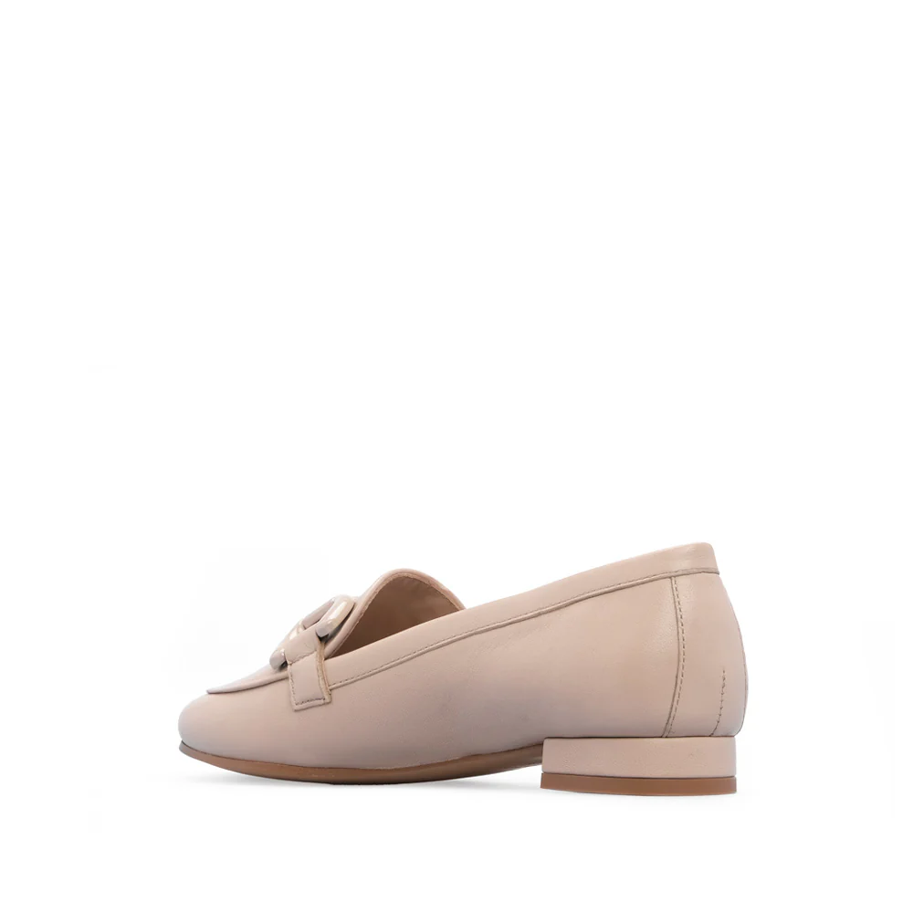 Sapato Casual Mulher Pele Bege - Image 4