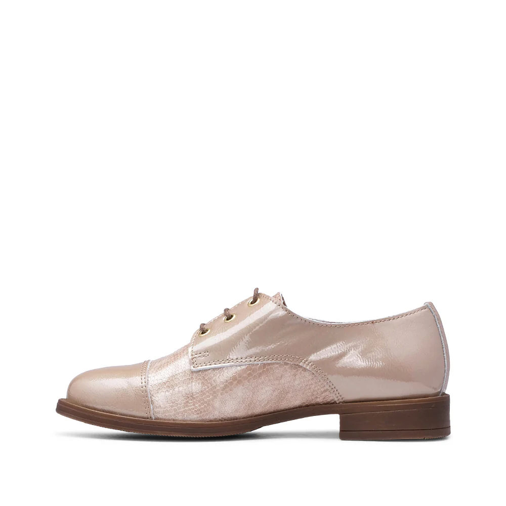 Sapato Casual Mulher Verniz Taupe - Image 2