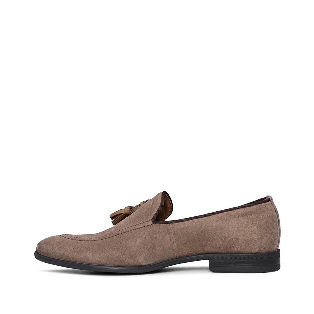 Sapato Clássico Homem Camurça Taupe - Image 2