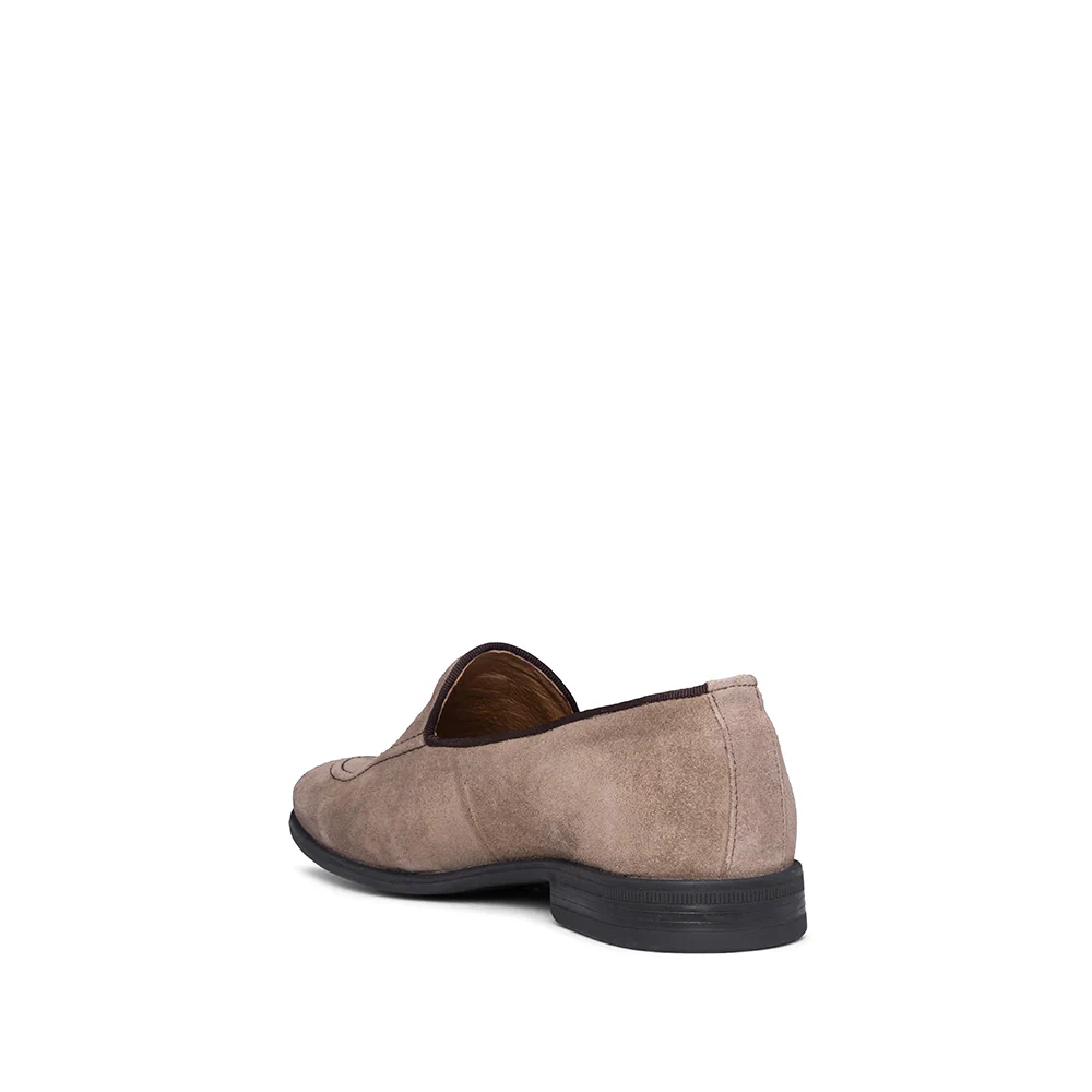 Sapato Clássico Homem Camurça Taupe - Image 4