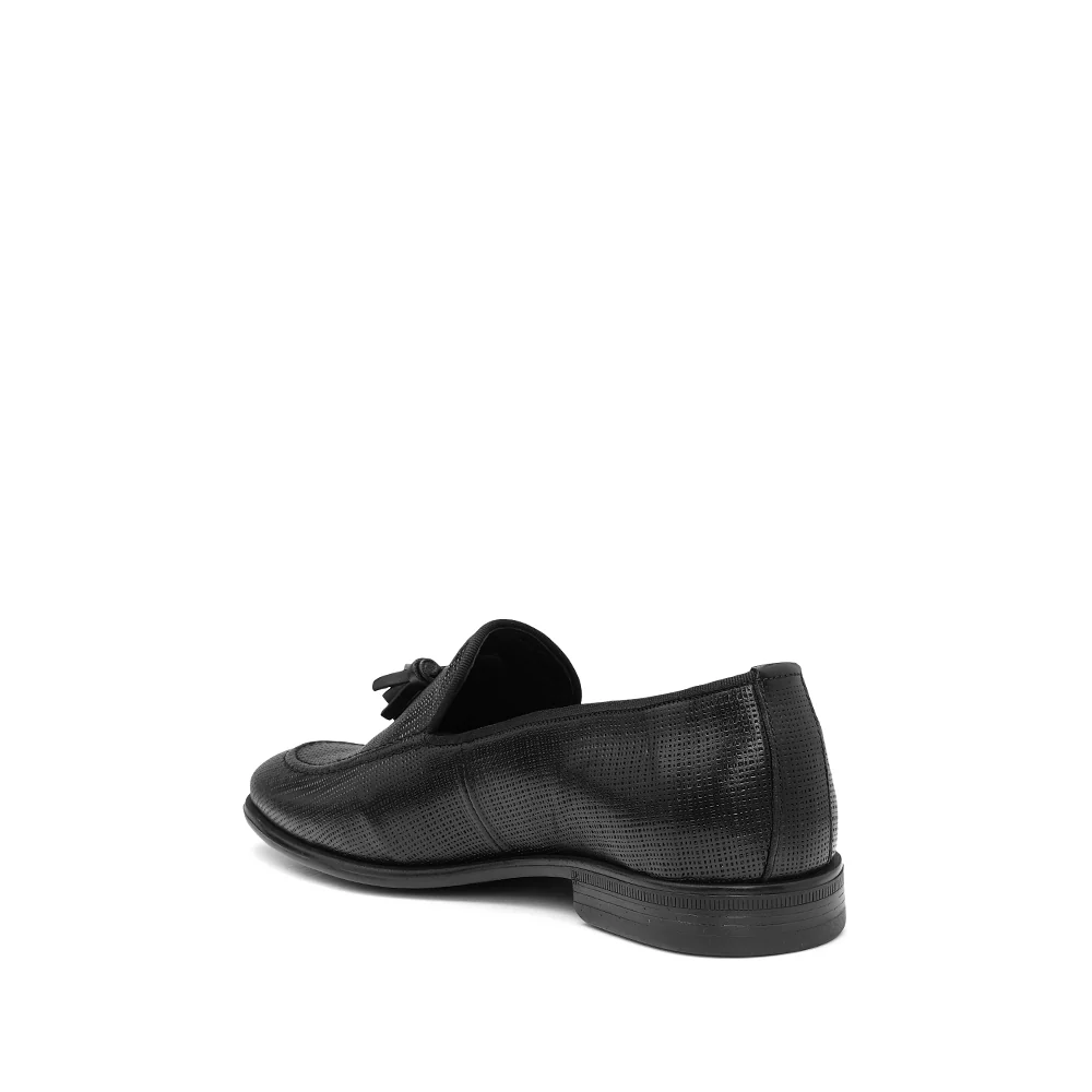 Sapato Clássico Homem Gravado Preto - Image 4