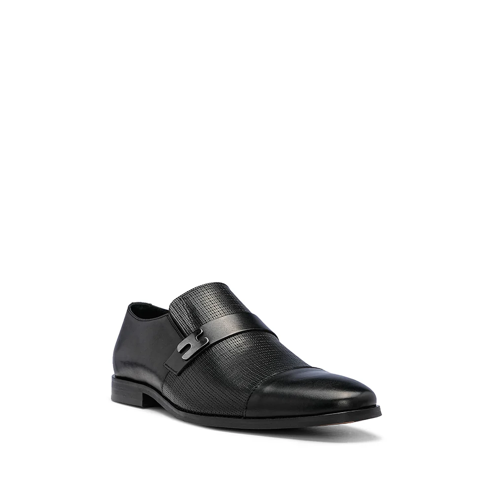 Sapato Clássico Homem Pele Preto - Image 3