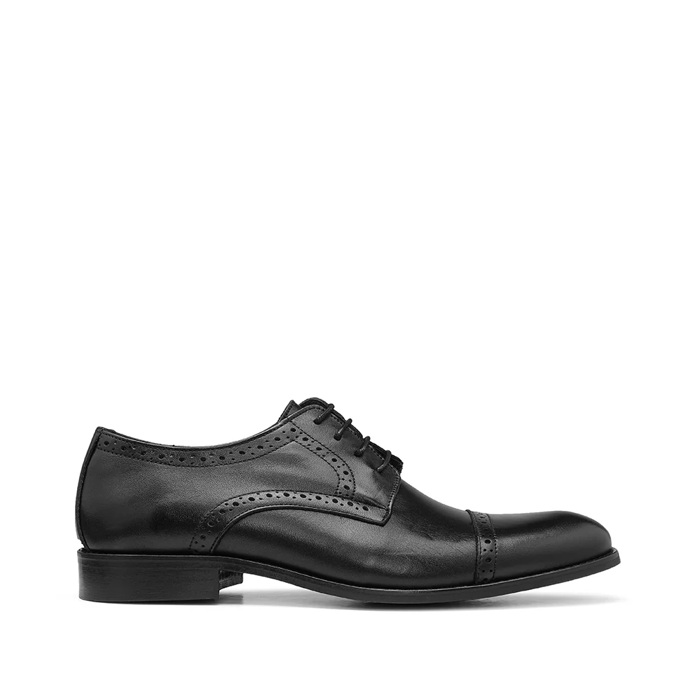 Sapato Clássico Homem Pele Preto