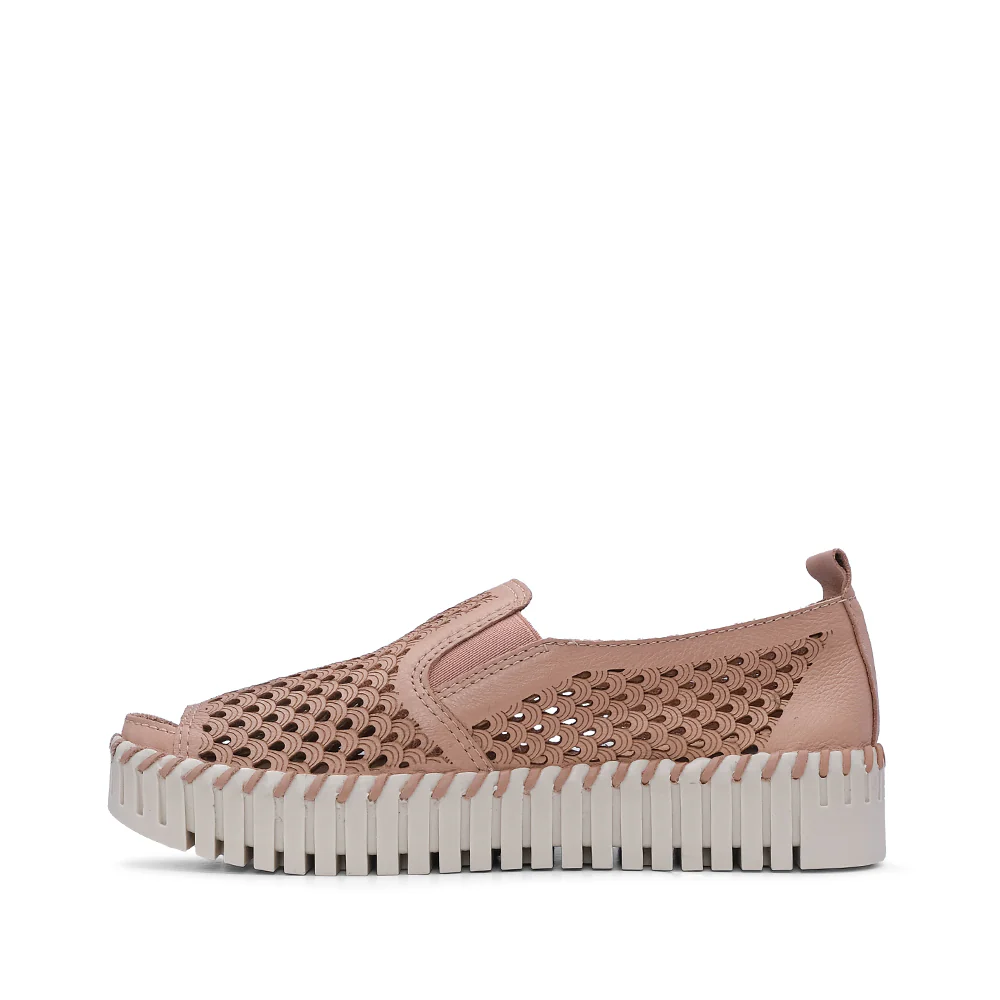 Sapato Conforto Mulher Pele Bege - Image 2