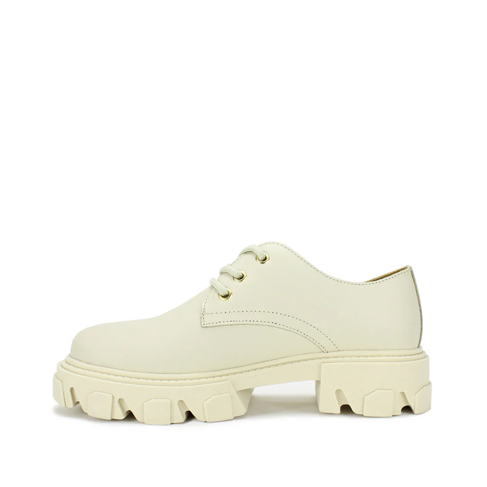 Sapato Desportivo Mulher Pele Creme - Image 2