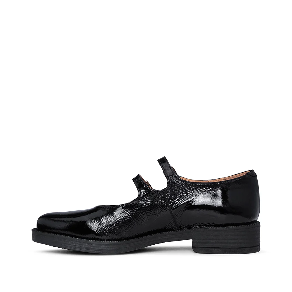Sapato Mary Jane Mulher Verniz Preto - Image 2