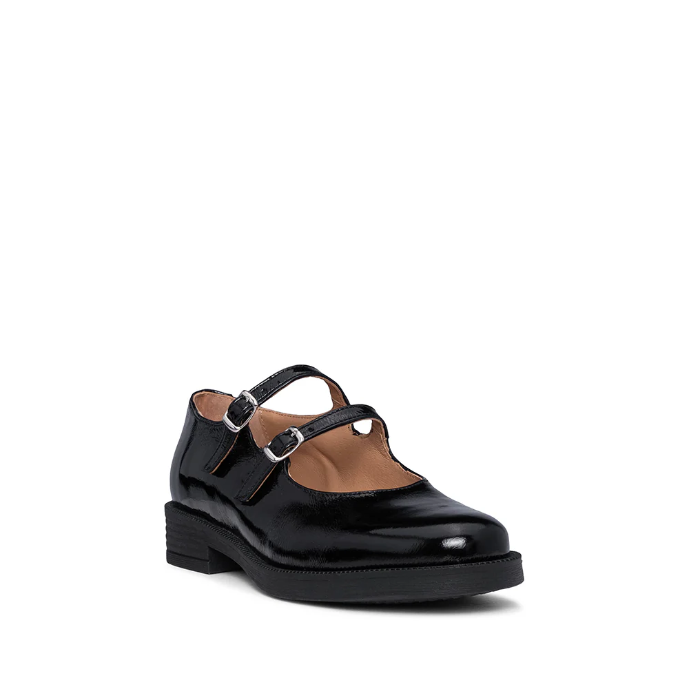 Sapato Mary Jane Mulher Verniz Preto - Image 3