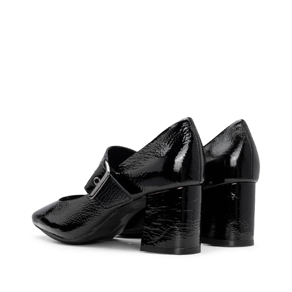 Sapato Mary Jane Mulher Verniz Preto - Image 3