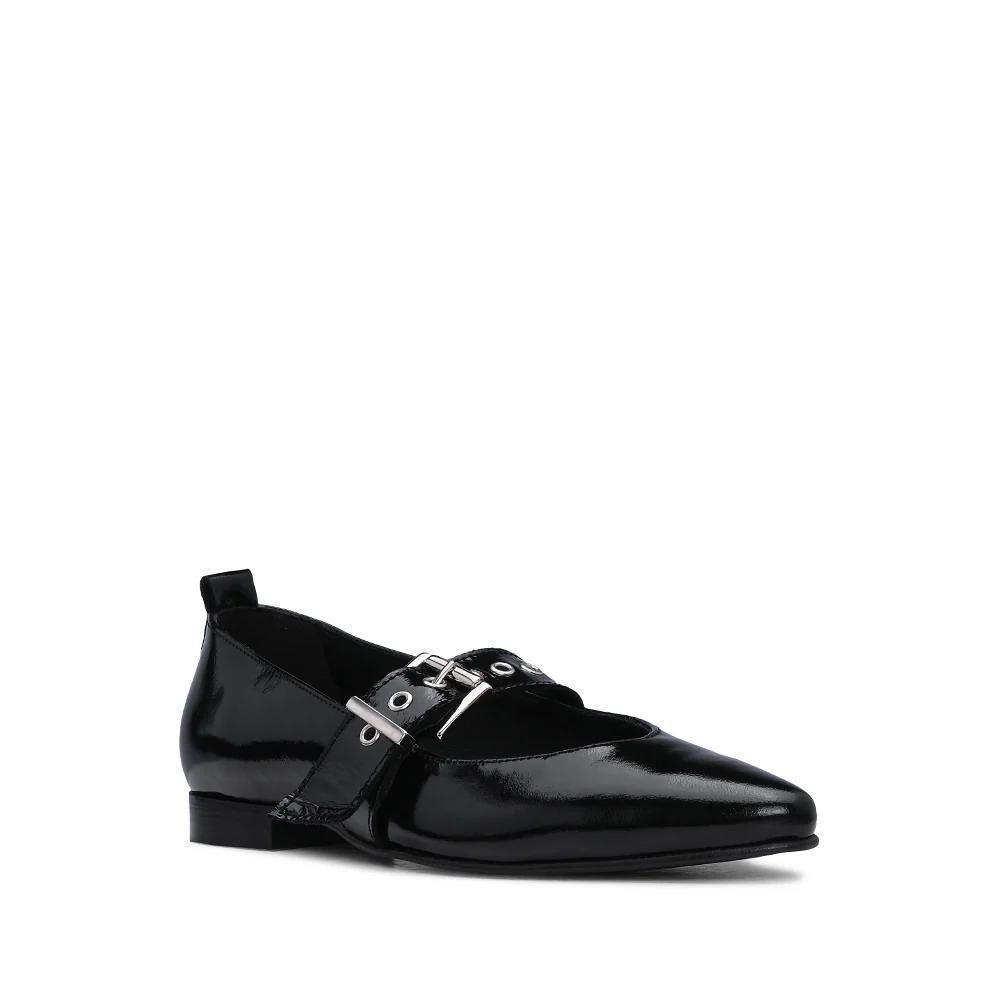 Sapato Mary Jane Mulher Verniz Preto - Image 3