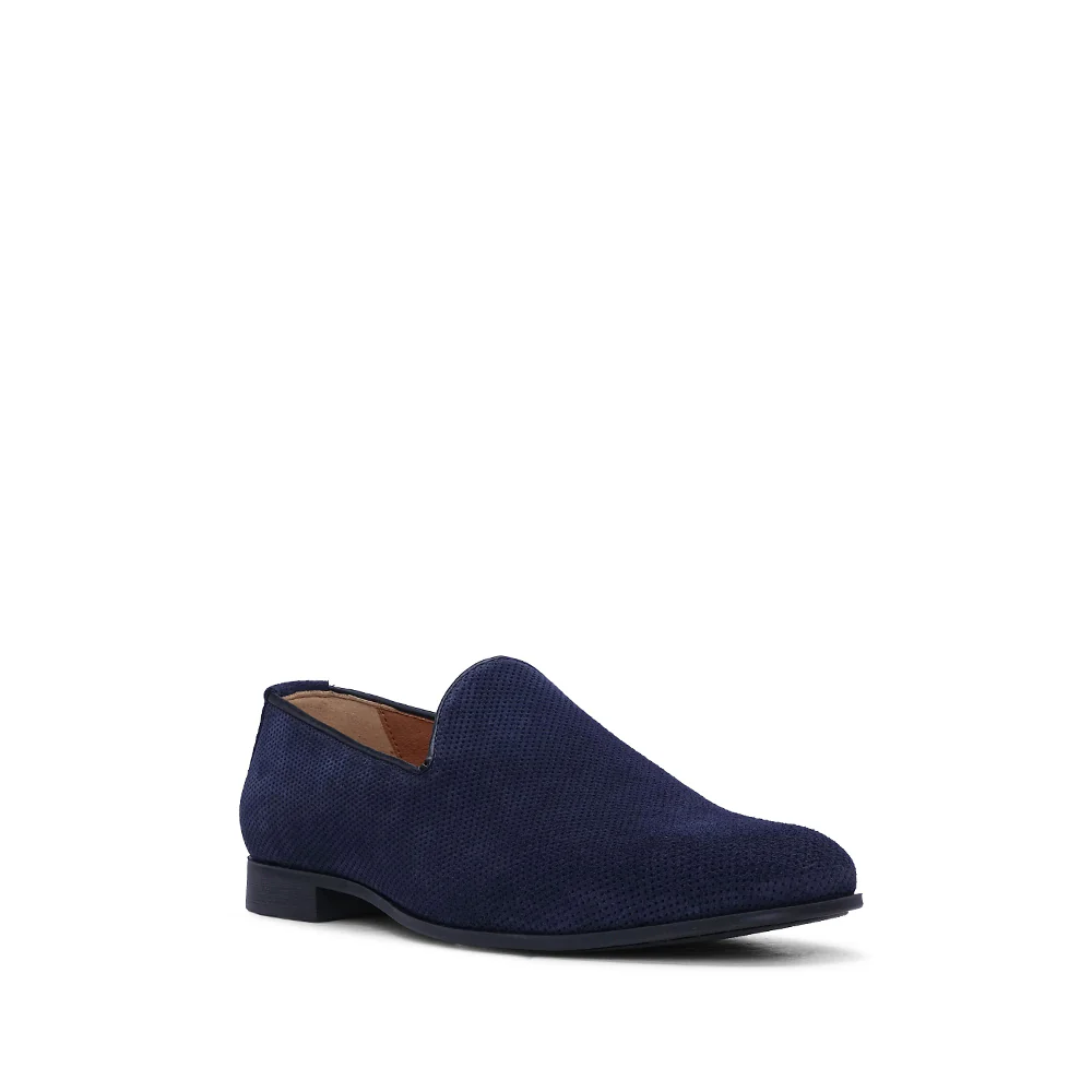 Sapato Mocassim Homem Camurça Azul Marinho - Image 3