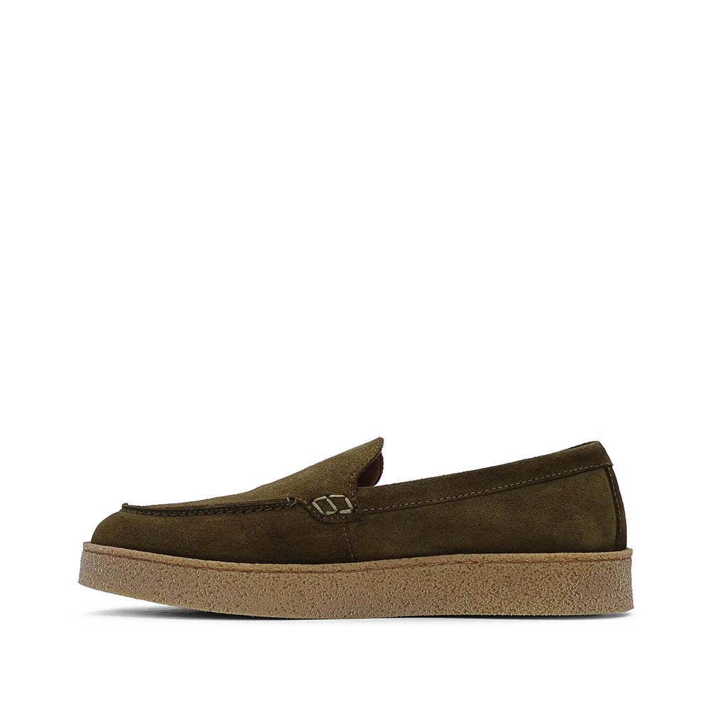 Sapato Mocassim Homem Camurça Verde - Image 2
