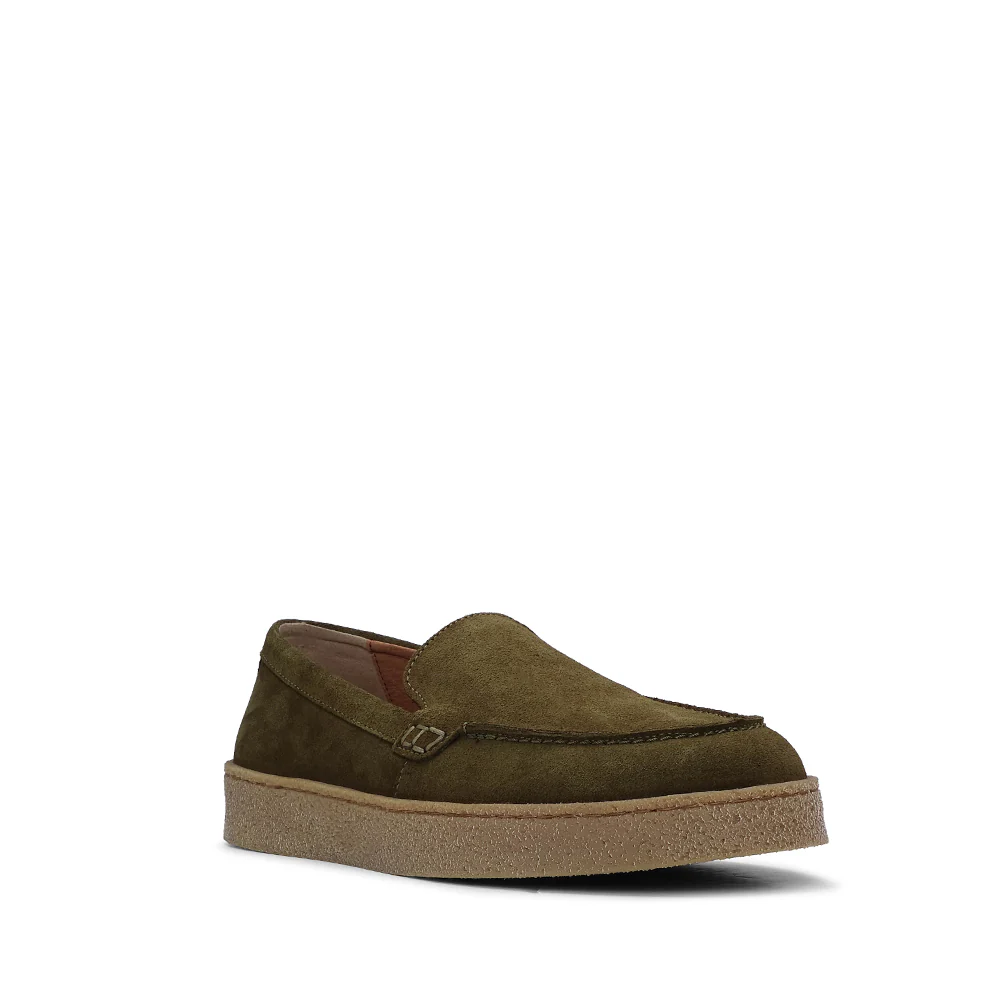 Sapato Mocassim Homem Camurça Verde - Image 3