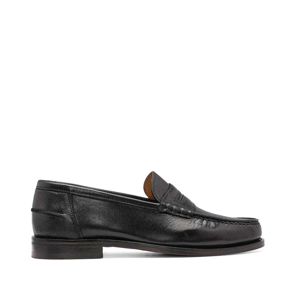 Sapato Mocassim Homem Pele Preto