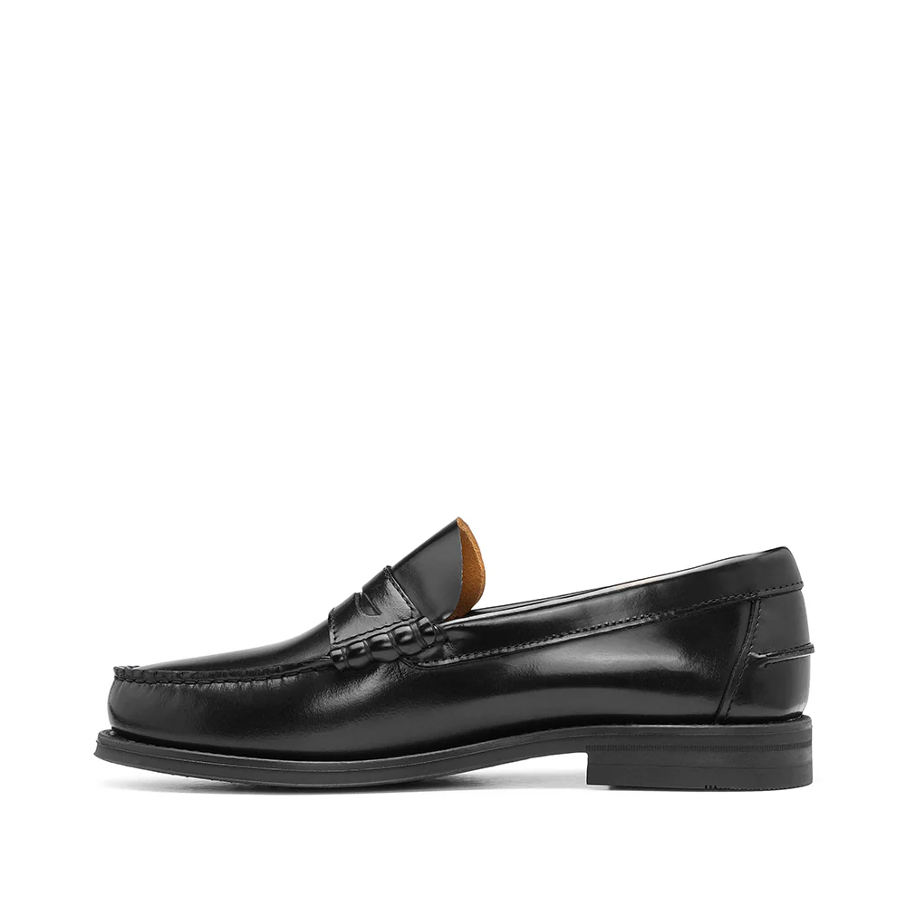 Sapato Mocassim Homem Polido Preto - Image 2