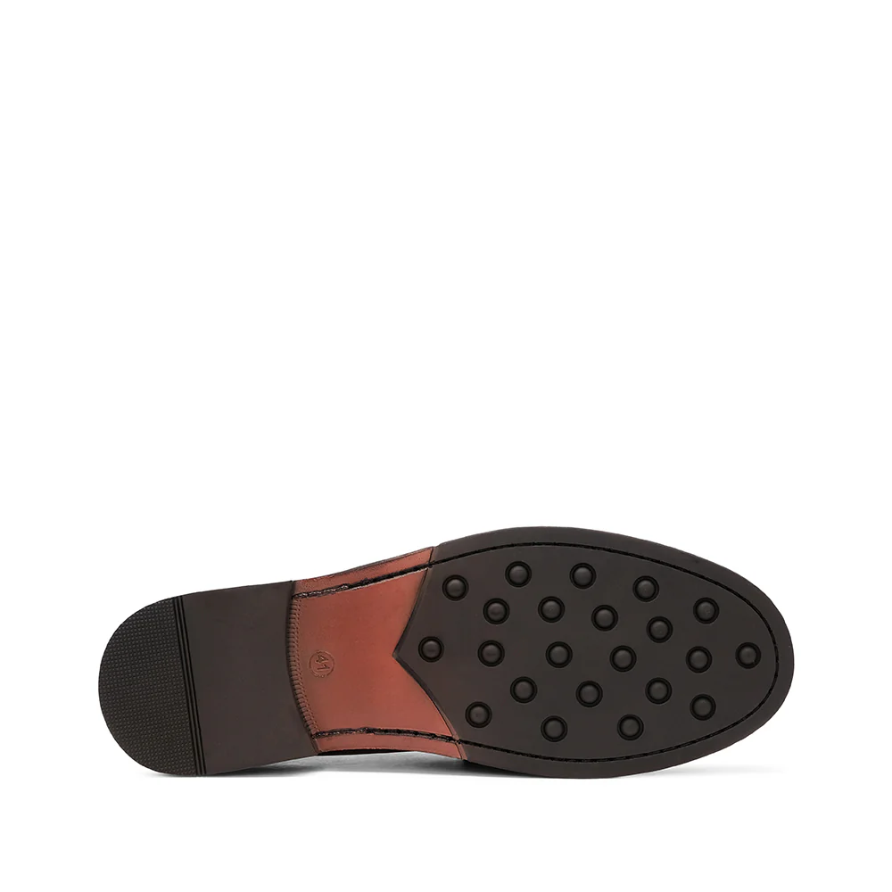 Sapato Mocassim Homem Polido Preto - Image 5