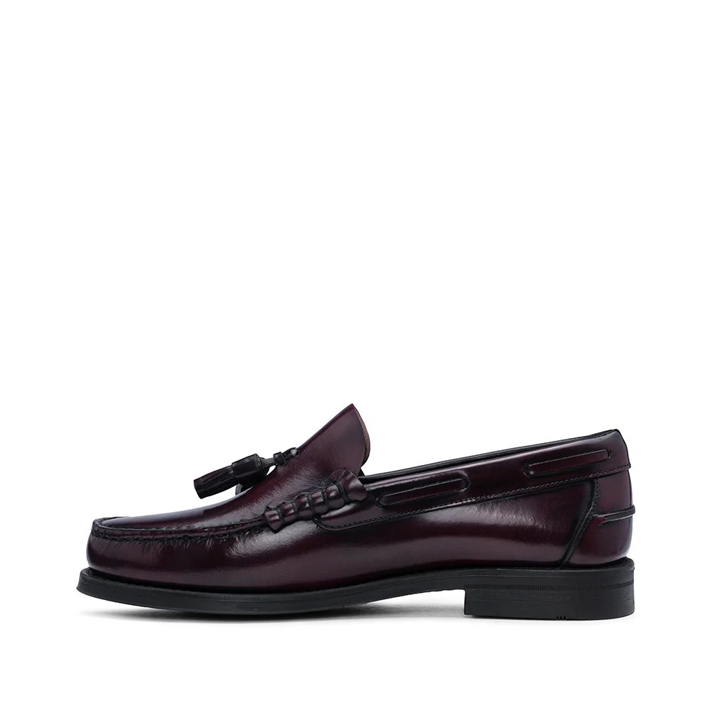 Sapato Mocassim Homem Polido Bordeaux - Image 2