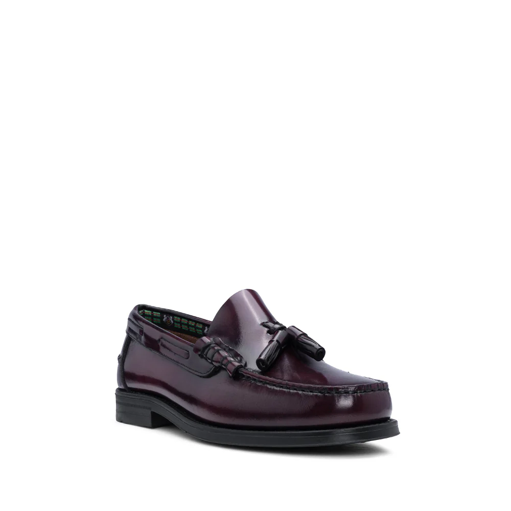 Sapato Mocassim Homem Polido Bordeaux - Image 3
