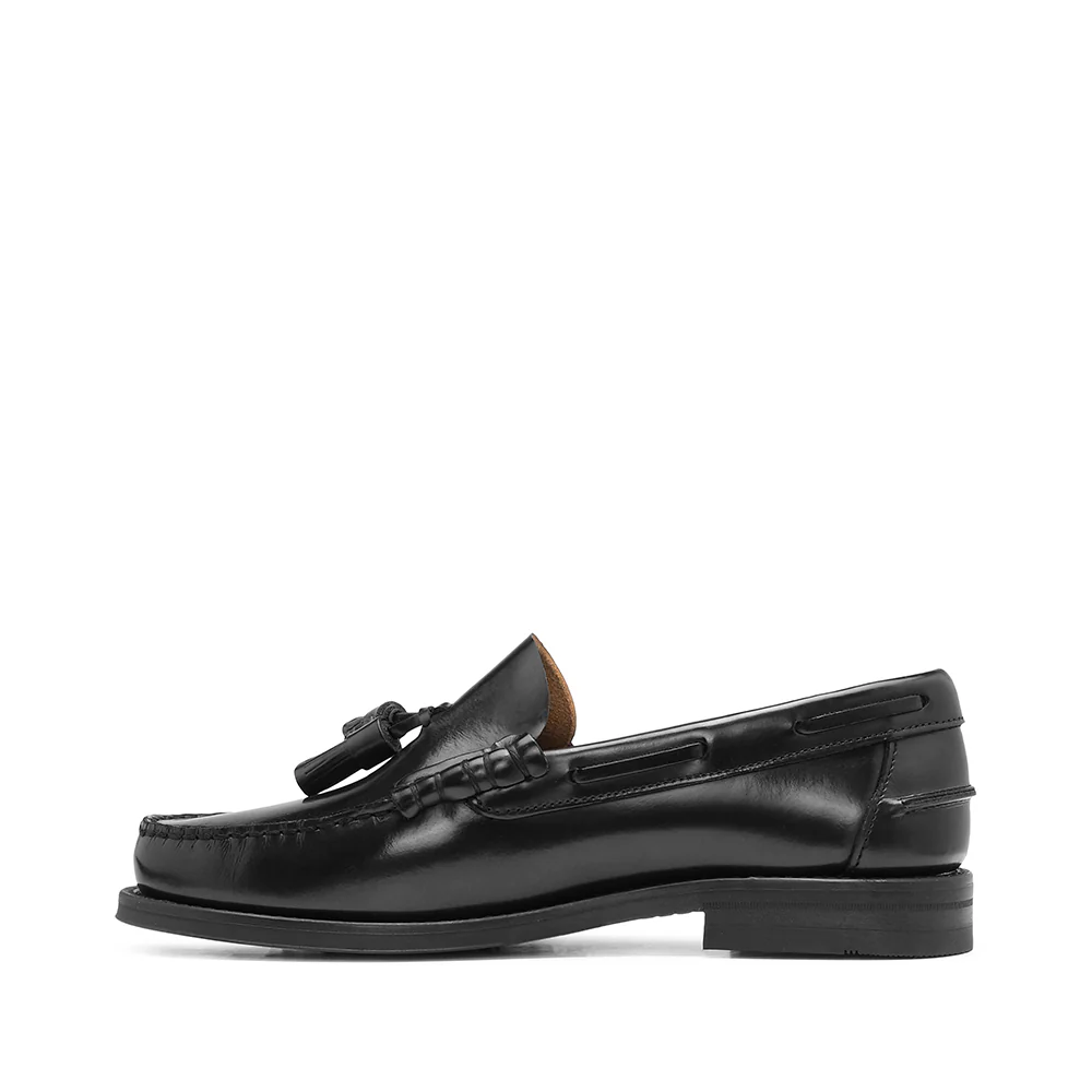 Sapato Mocassim Homem Polido Preto - Image 2