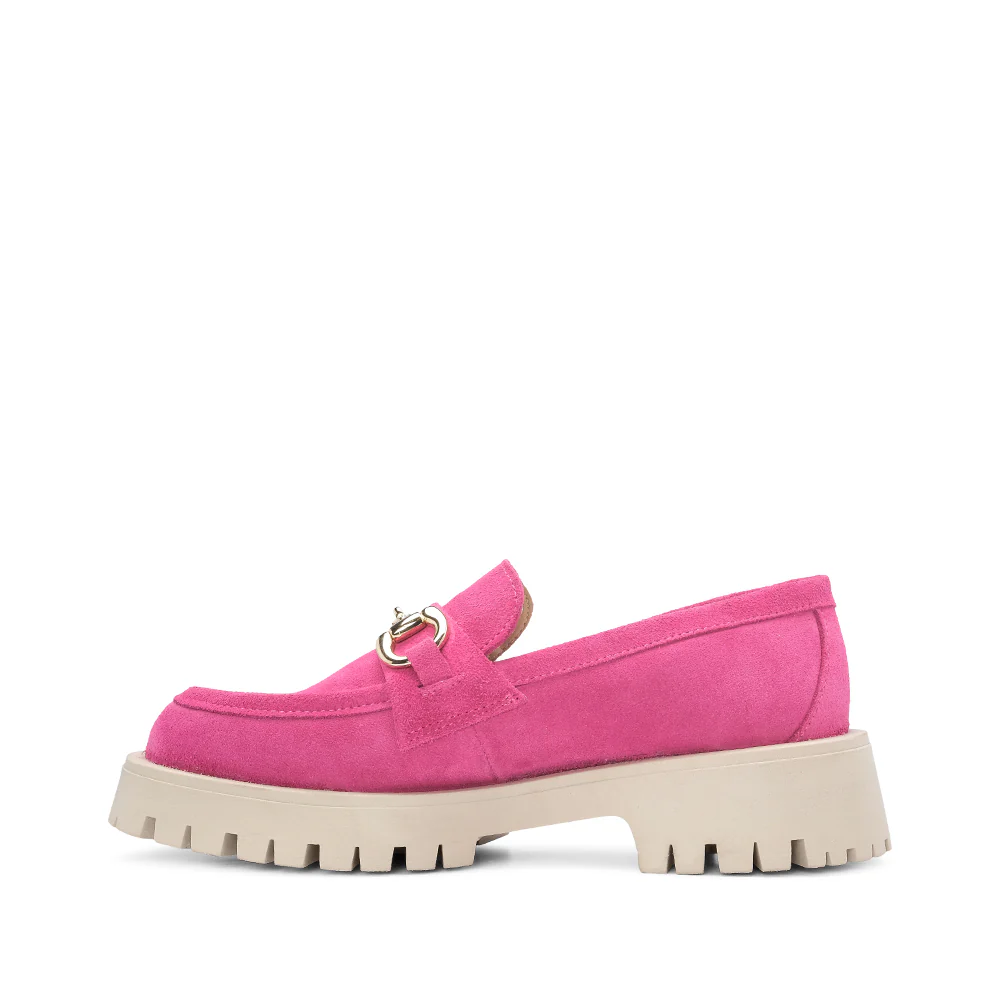 Sapato Mocassim Mulher Camurça Fuxia - Image 2