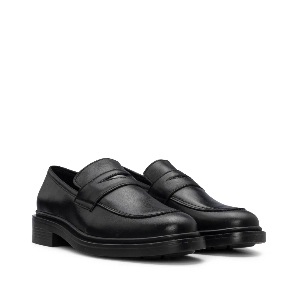 Sapato Mocassim Mulher Pele Preto - Image 2