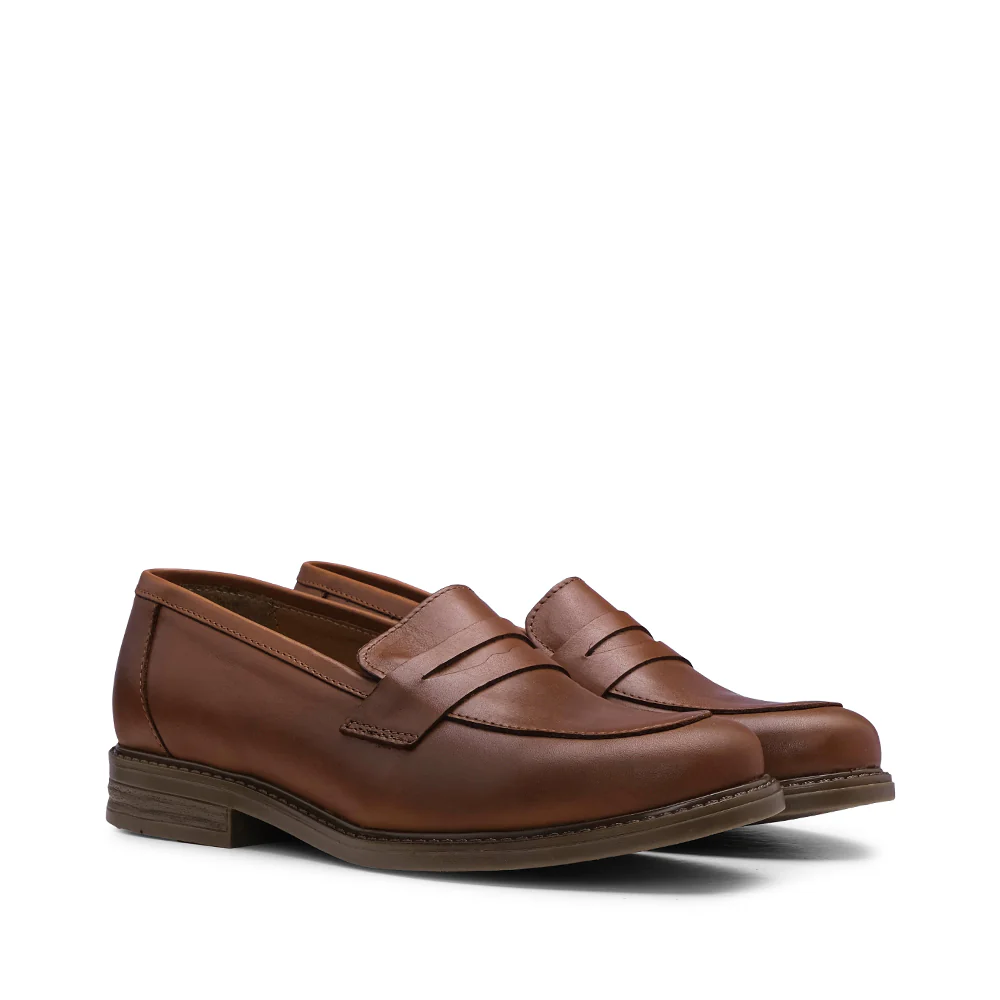 Sapato Mocassim Mulher Pele Camel - Image 2