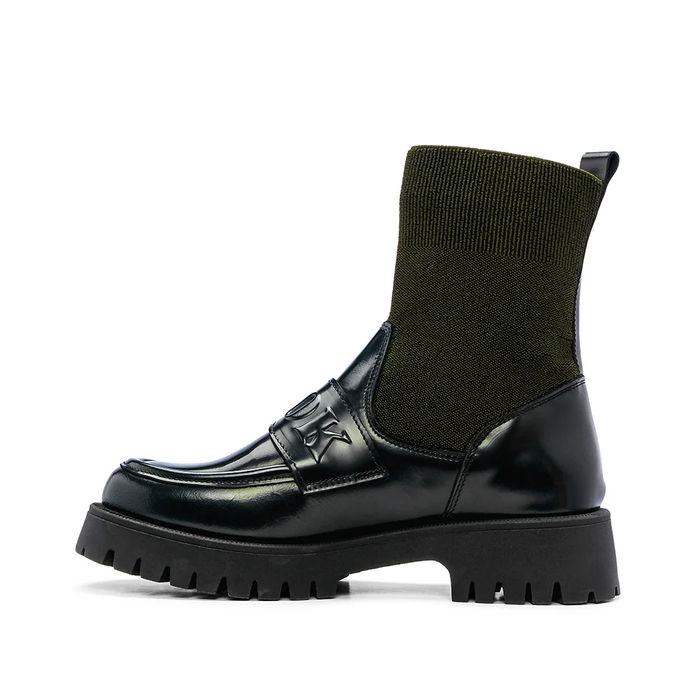 Sapato Mocassim Mulher Polido Verde - Image 2