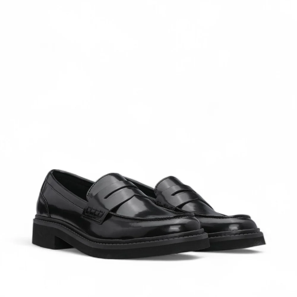 Sapato Mocassim Mulher Polido Preto - Image 3