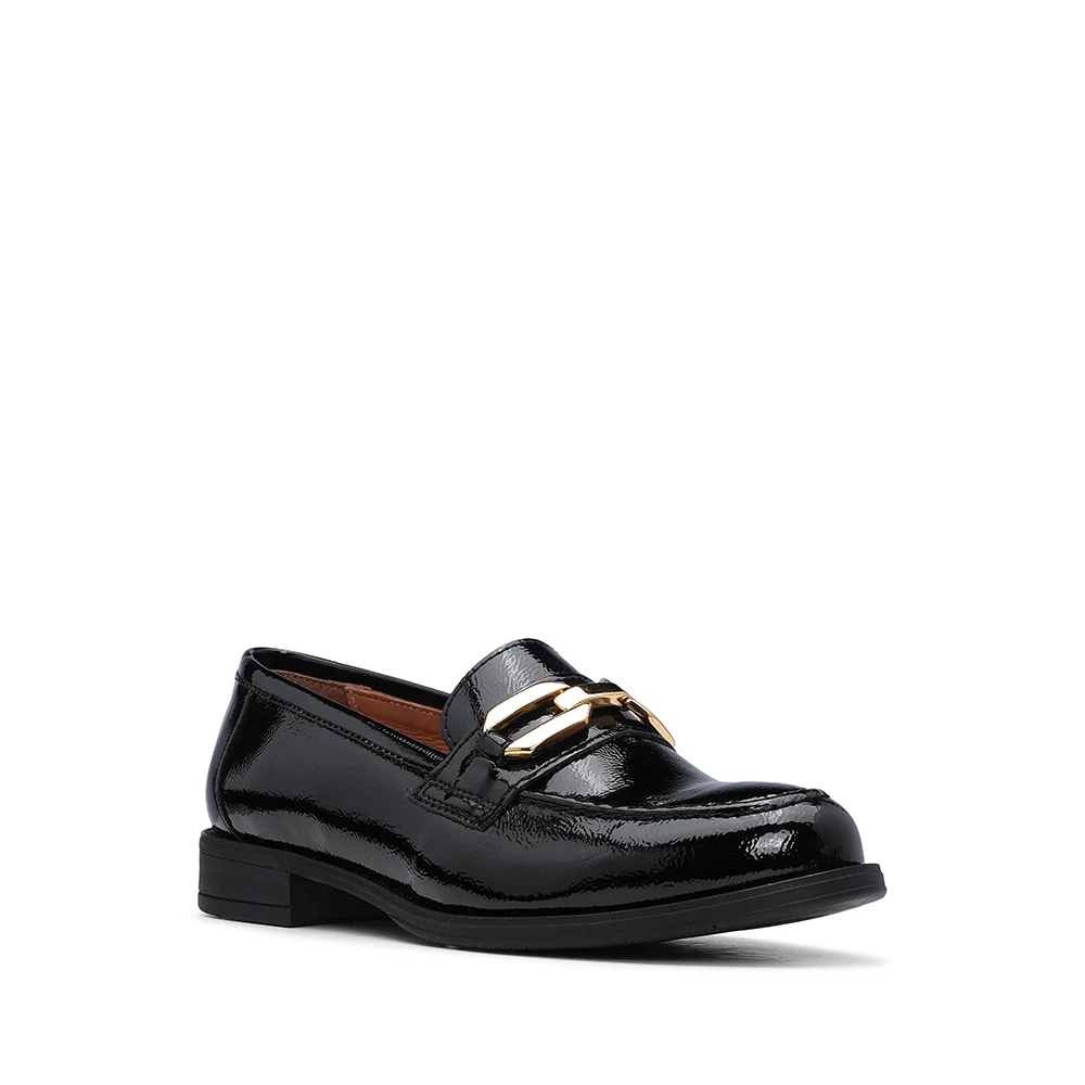 Sapato Mocassim Mulher Verniz Preto - Image 3