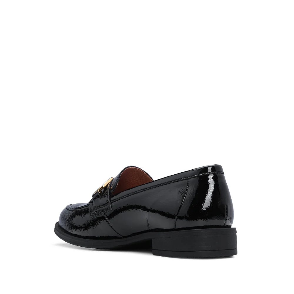 Sapato Mocassim Mulher Verniz Preto - Image 4