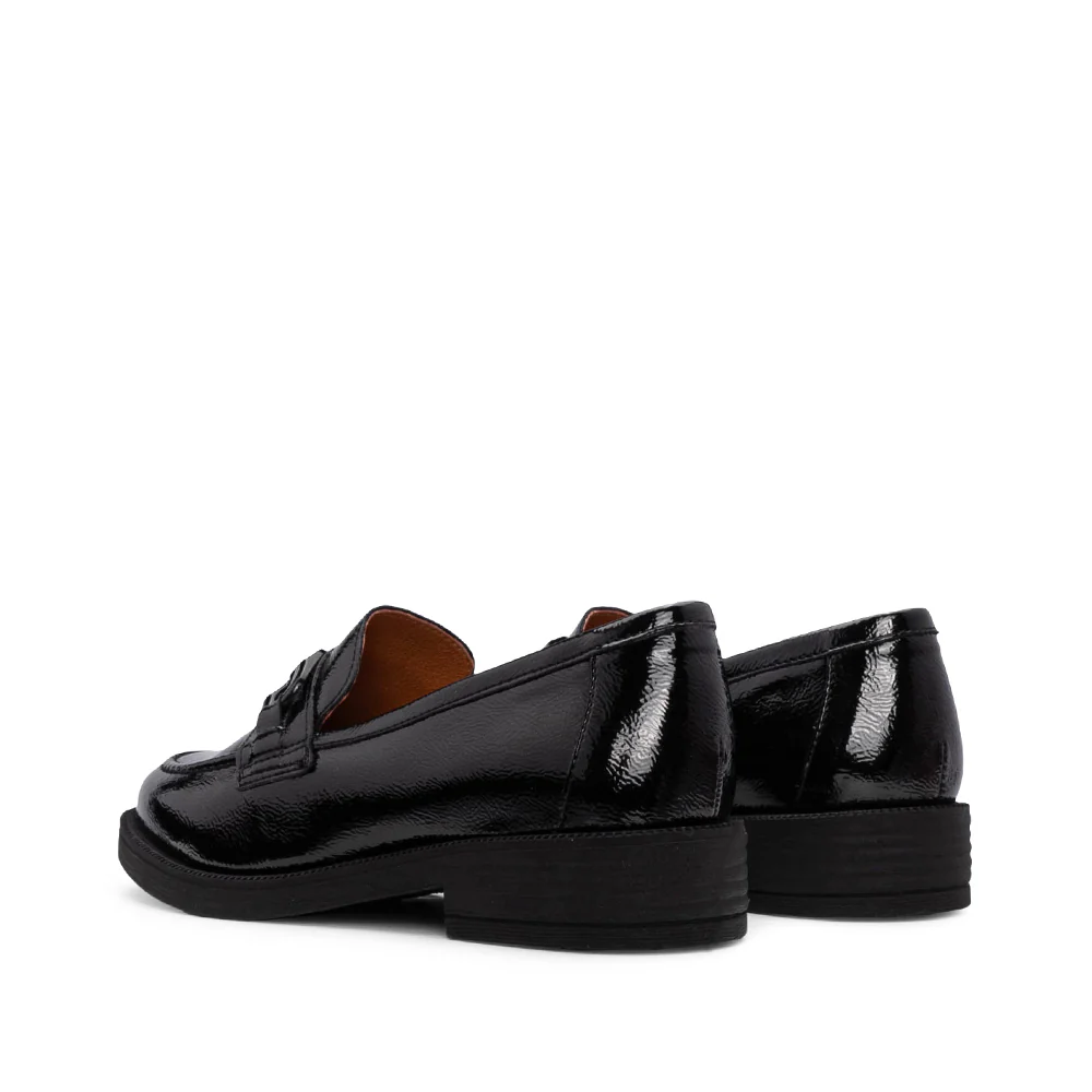 Sapato Mocassim Mulher Verniz Preto - Image 3